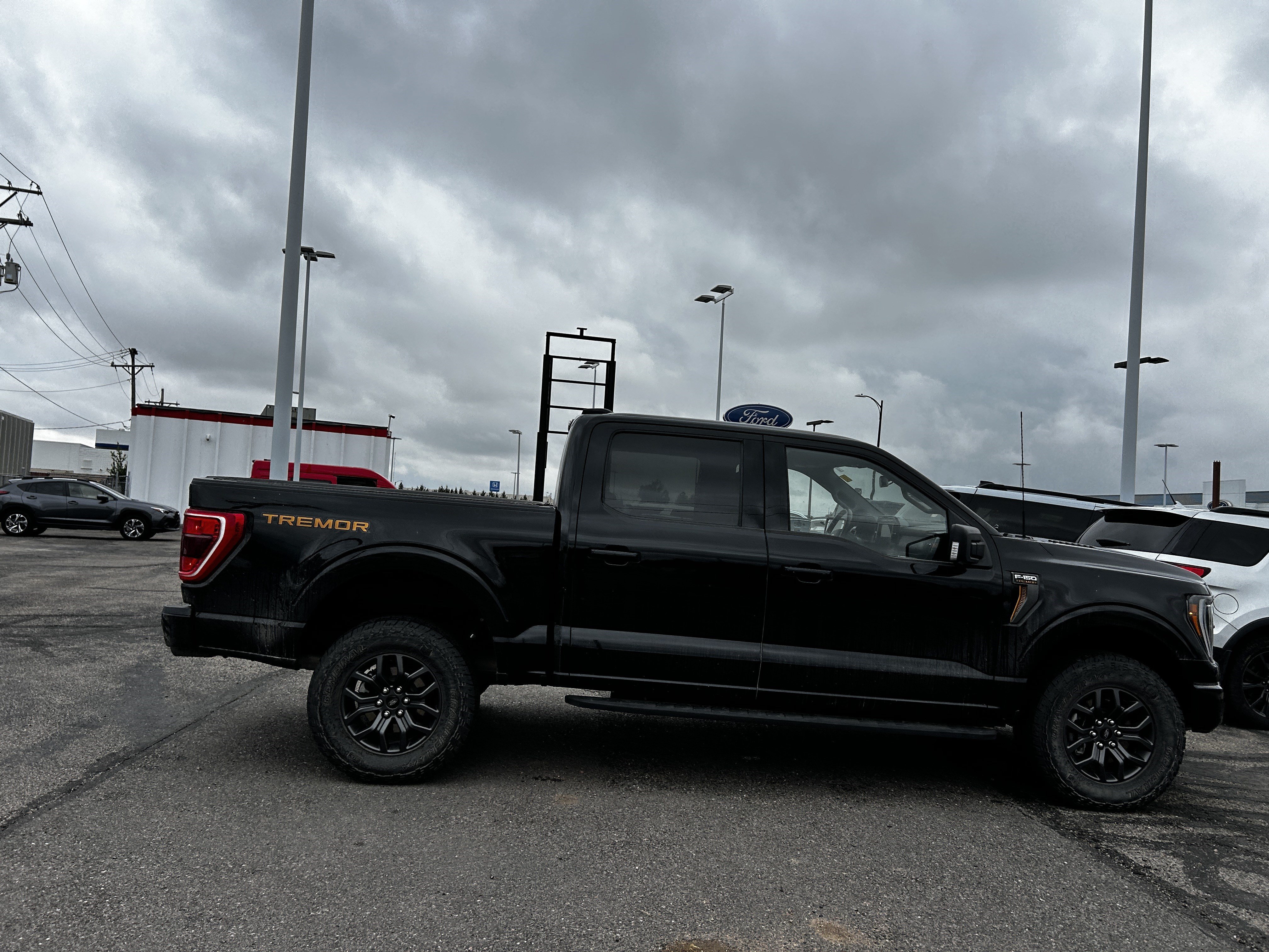 Used 2023 Black Metallic Ford Tremor image 6