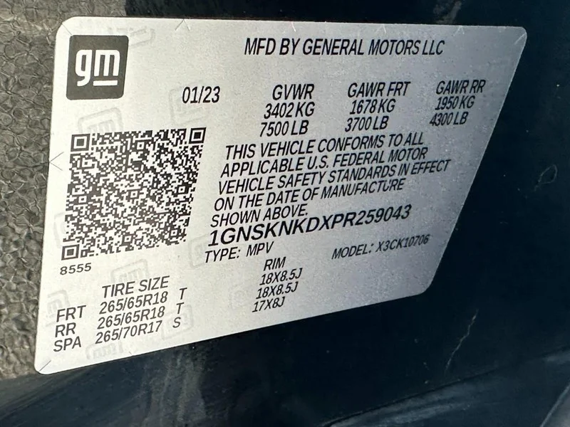 Certified Used 2023 Black Chevrolet 4WD 4dr LT image 24