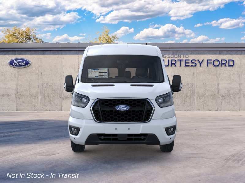 New 2026 Oxford White Ford Passenger Van XLT image 6