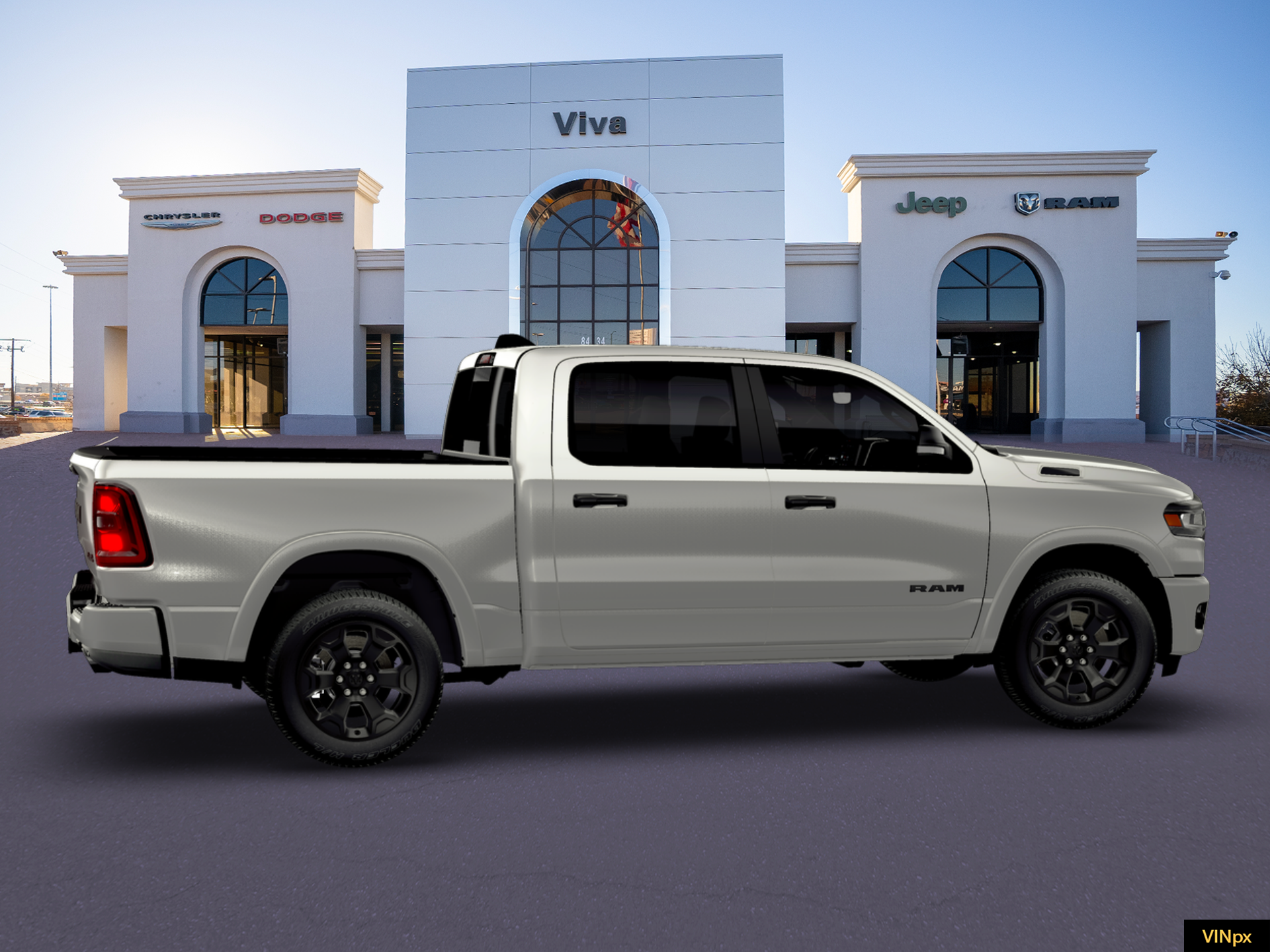 New 2026 Silver Zynith Exterior Paint RAM LONE STAR image 27