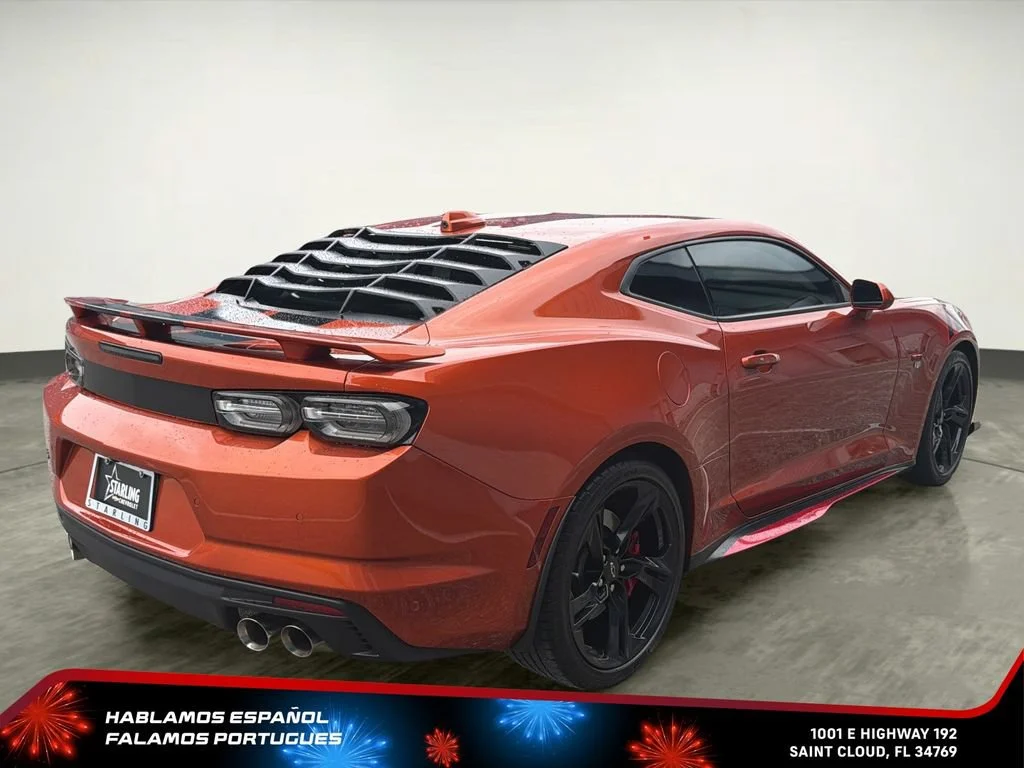 Used 2024 Vivid Orange Metallic Chevrolet 2SS image 6