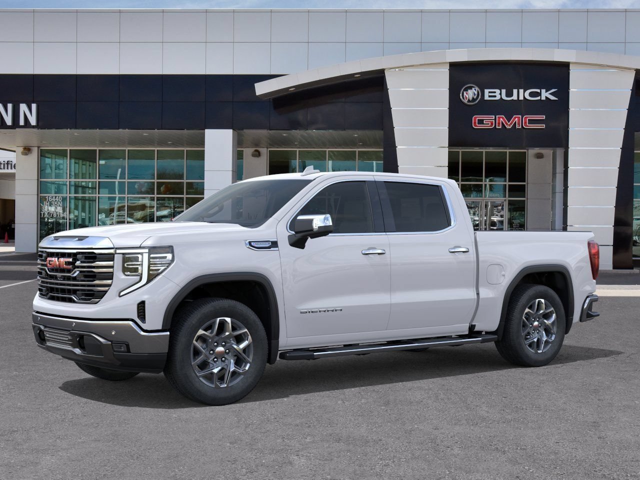 New 2026 Summit White GMC SLT image 3