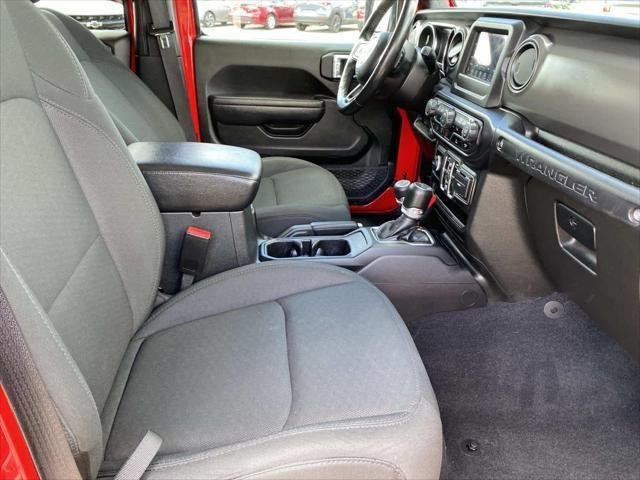 Used 2022 Firecracker Red Clearcoat Jeep Sport S image 23