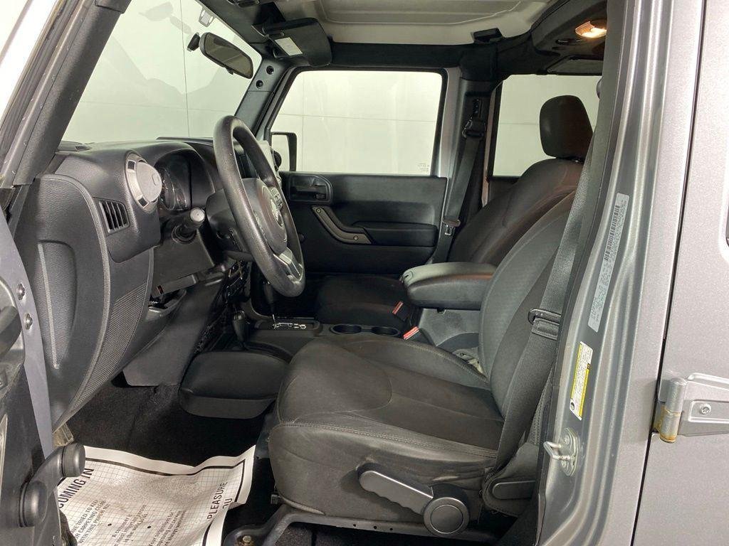 Used 2016 Billet Silver Metallic Clearco Jeep Unlimited Sport image 11