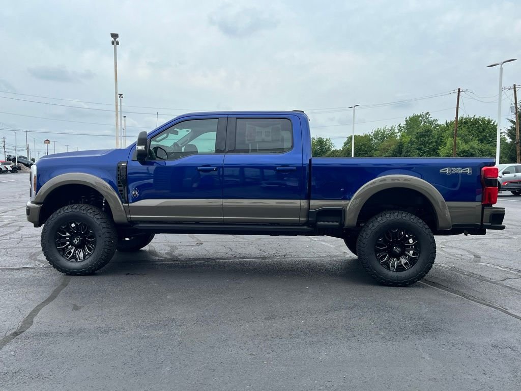 New 2026 Blue Ford XLT Black Widow Lifted Truck image 14
