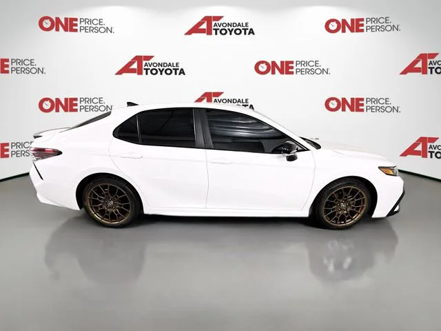 Certified Used 2023 White Toyota SE Nightshade image 9