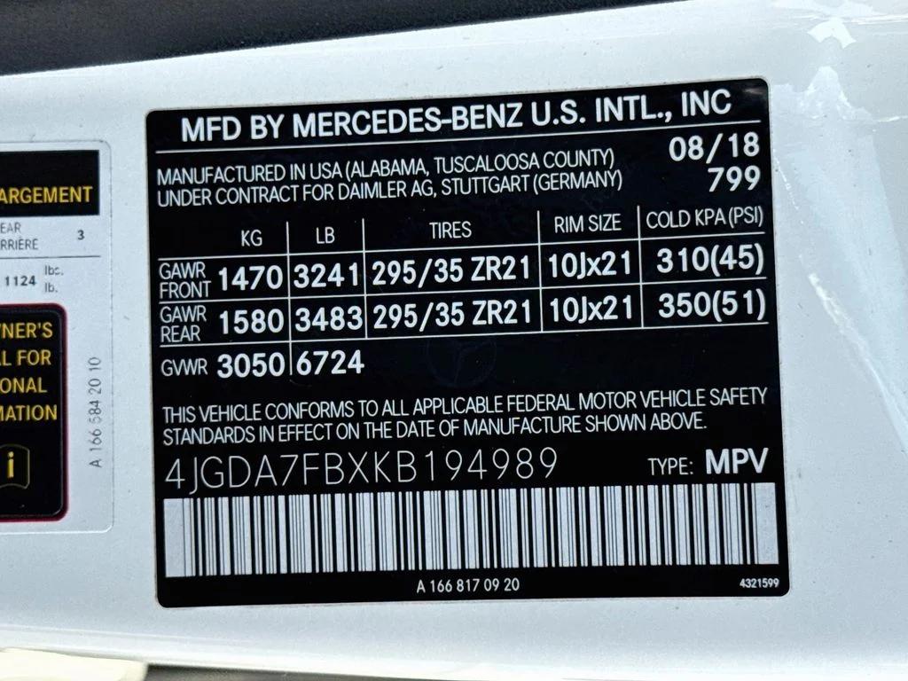 Used 2019 White Mercedes-Benz GLE 63 S AMG® image 41