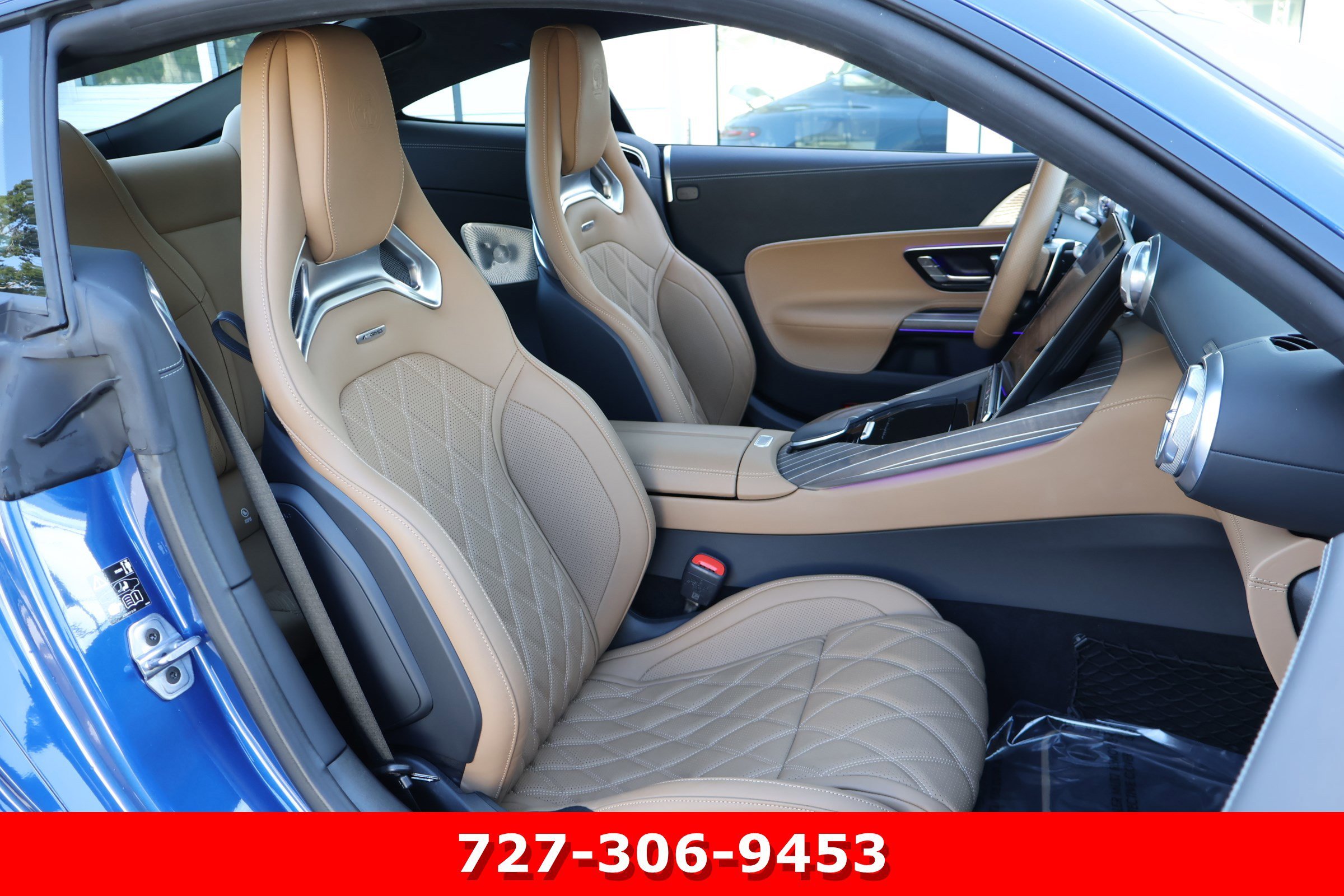 Certified Used 2025 Starling Blue Metallic Mercedes-Benz AMG® GT 63 S E Performance image 21