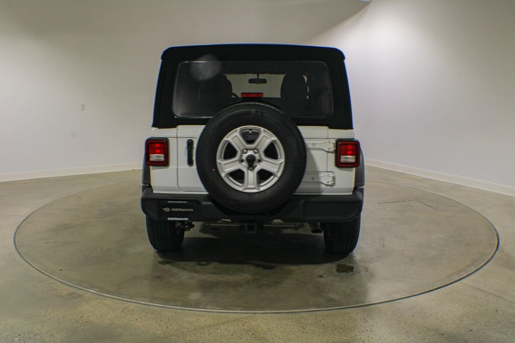 Used 2021 Bright White Clearcoat Jeep Unlimited Sport S image 5