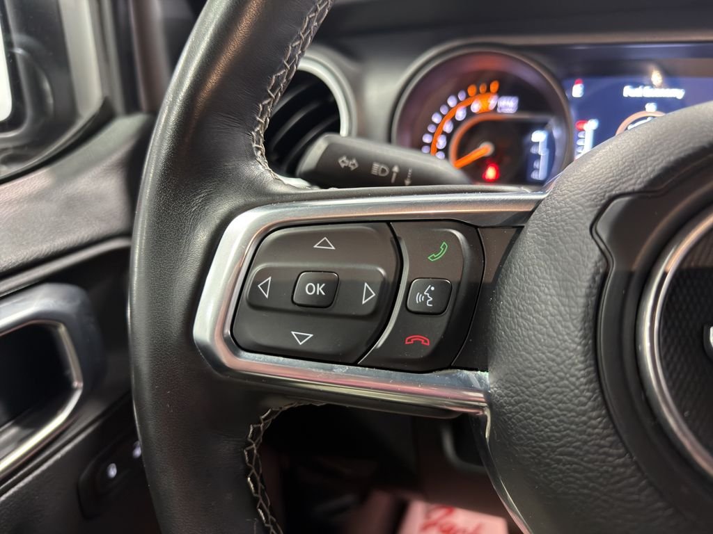 Used 2023 Bright White Clearcoat Jeep Sahara image 26