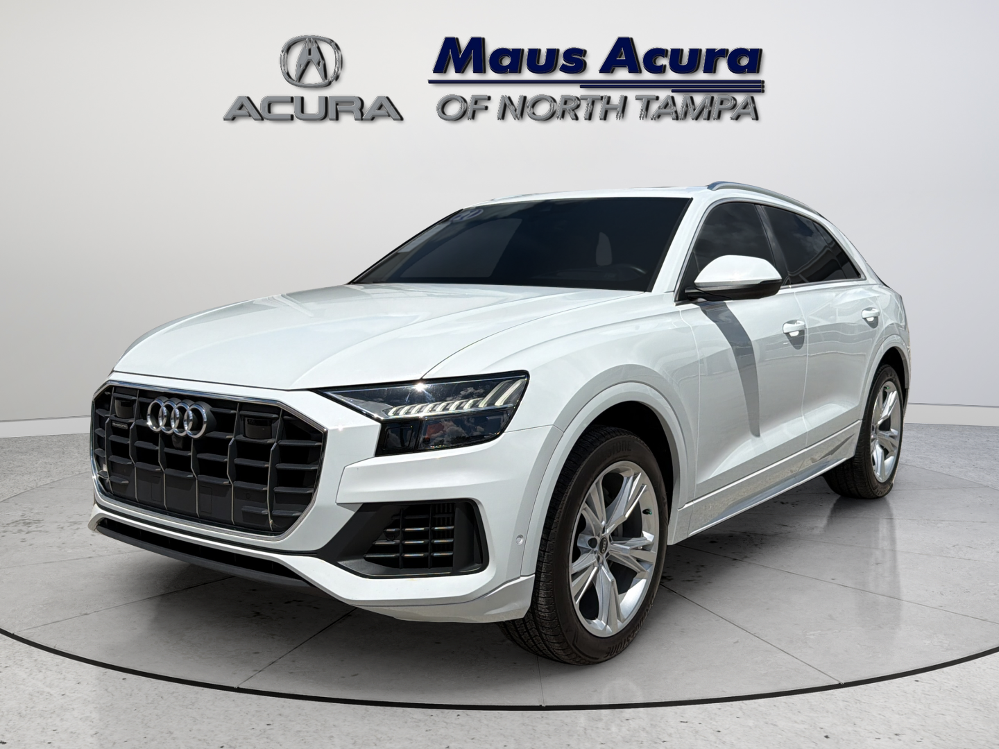 Used 2021 White Audi 55 Prestige image 4