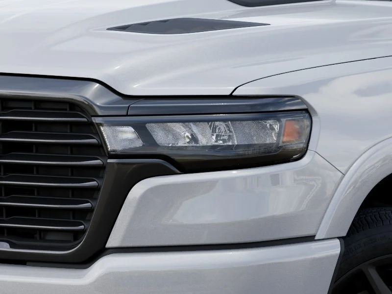 New 2026 Ivory White Tri-Coat Pearl-Coat Exterior Paint RAM Laramie image 12