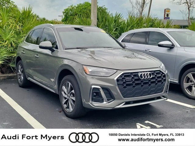 Used 2023 Gray Audi 45 S line Premium Plus image 1