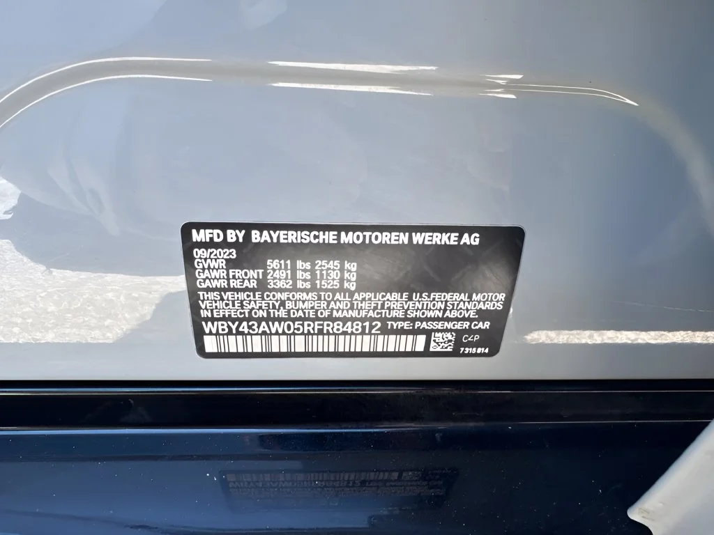 Used 2024 Gray BMW eDrive35 image 33