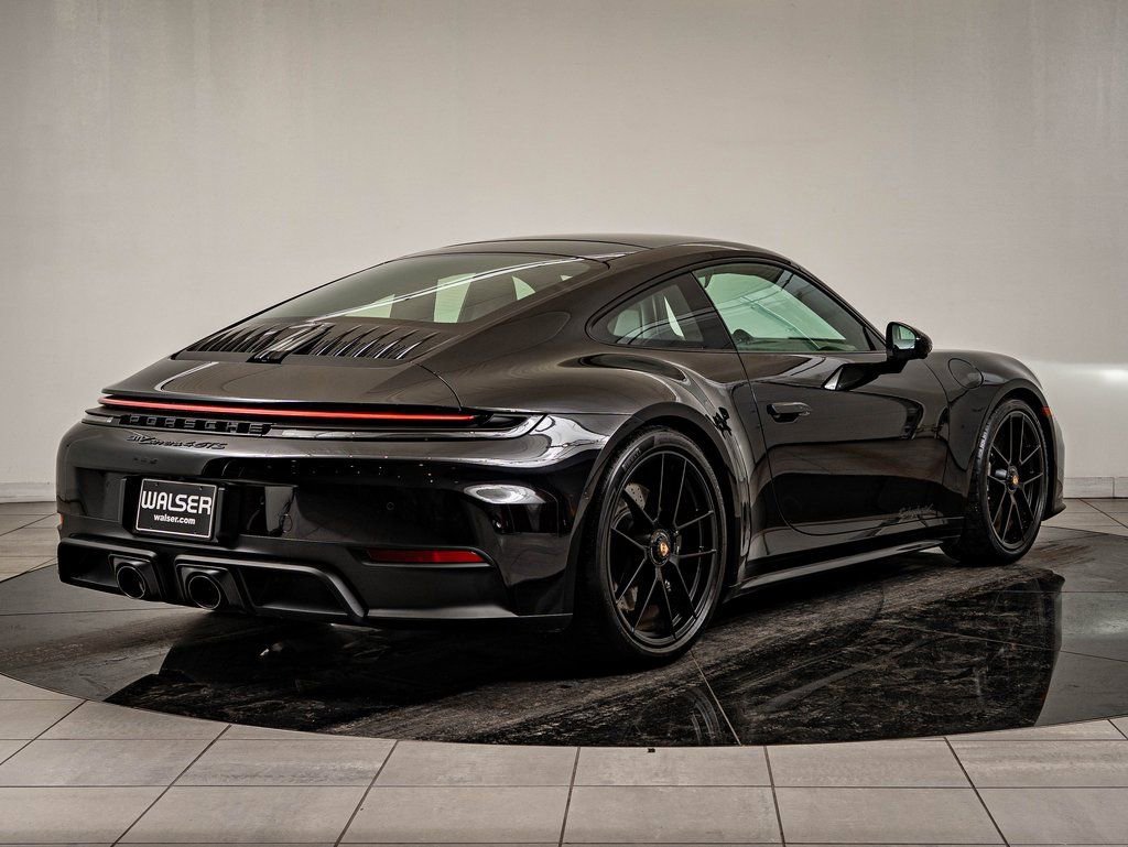 Used 2025 Jet Black Porsche Carrera 4 GTS image 7