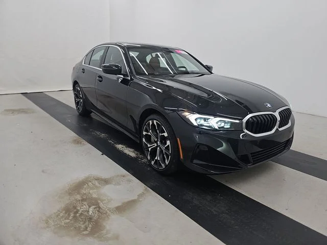 Used 2025 Black BMW 330i xDrive image 1