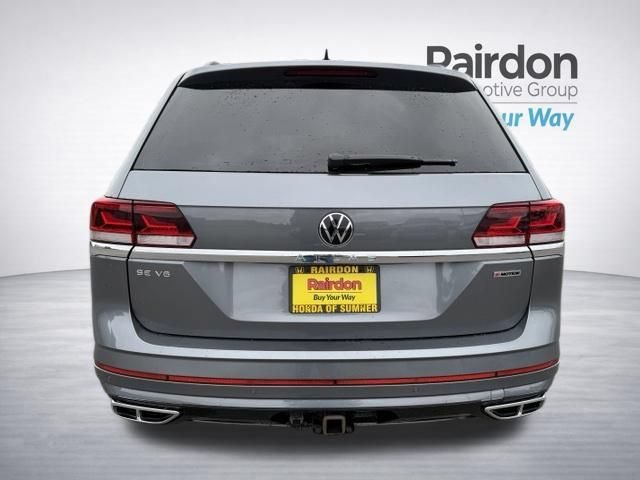 Used 2021 Platinum Gray Metallic Volkswagen 3.6L V6 SE w/Technology R-Line image 6