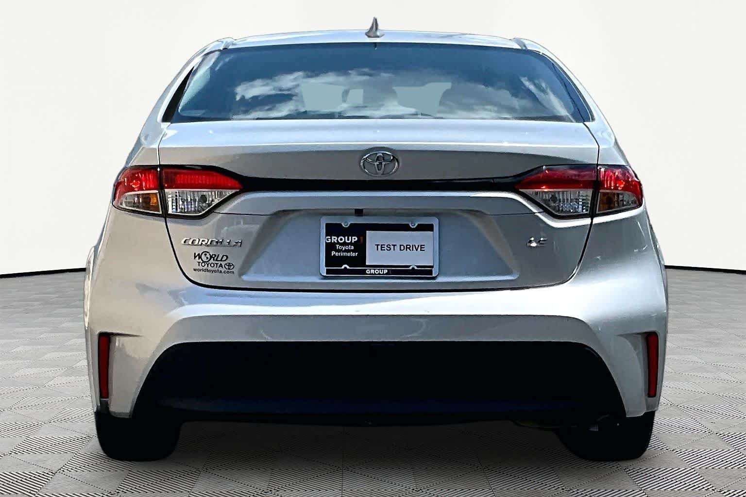 Used 2024 Classic Silver Metallic Toyota LE image 5