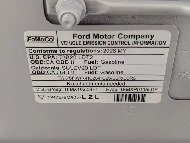 New 2026 Space White Metallic Ford XLT image 50