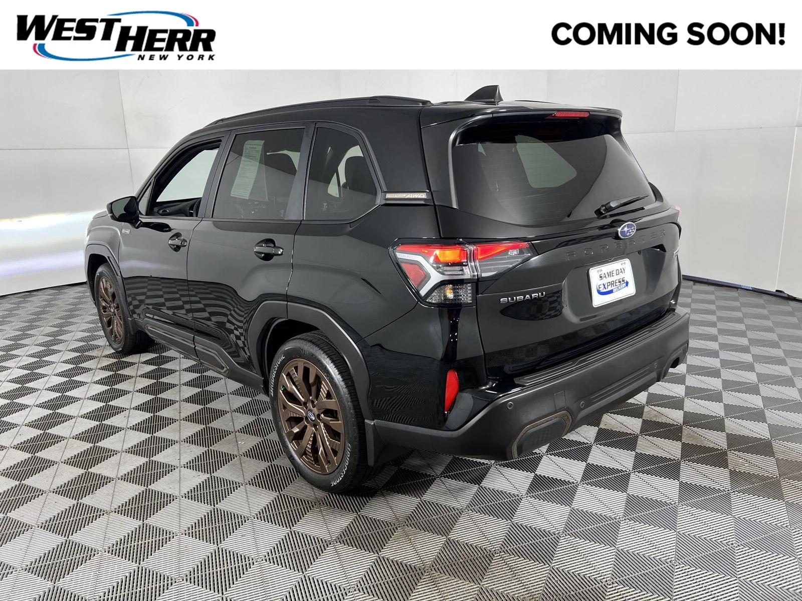 Used 2025 Crystal Black Silica Subaru Sport Hybrid image 1