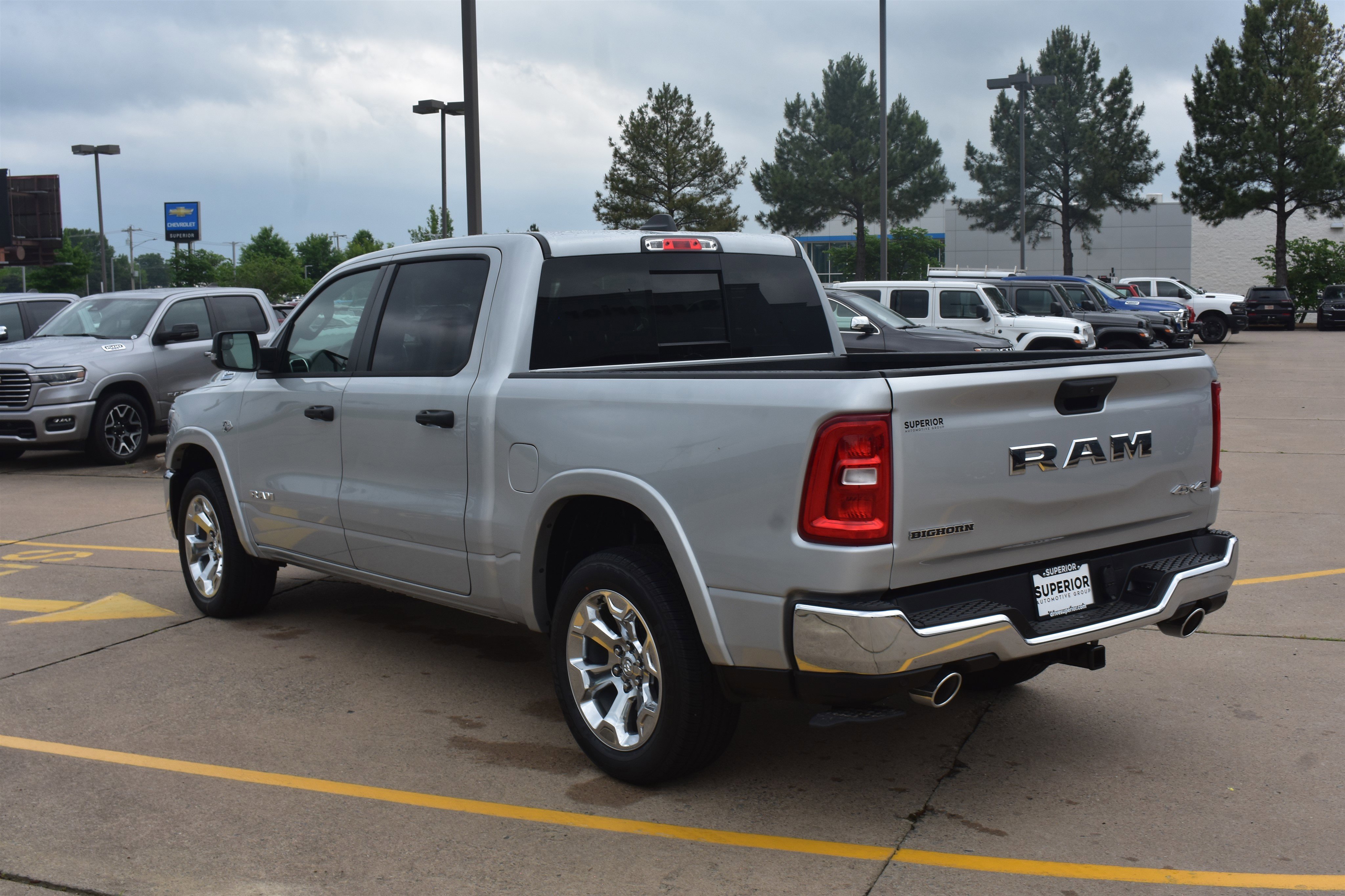 New 2026 Silver Zynith Exterior Paint RAM Big Horn image 9
