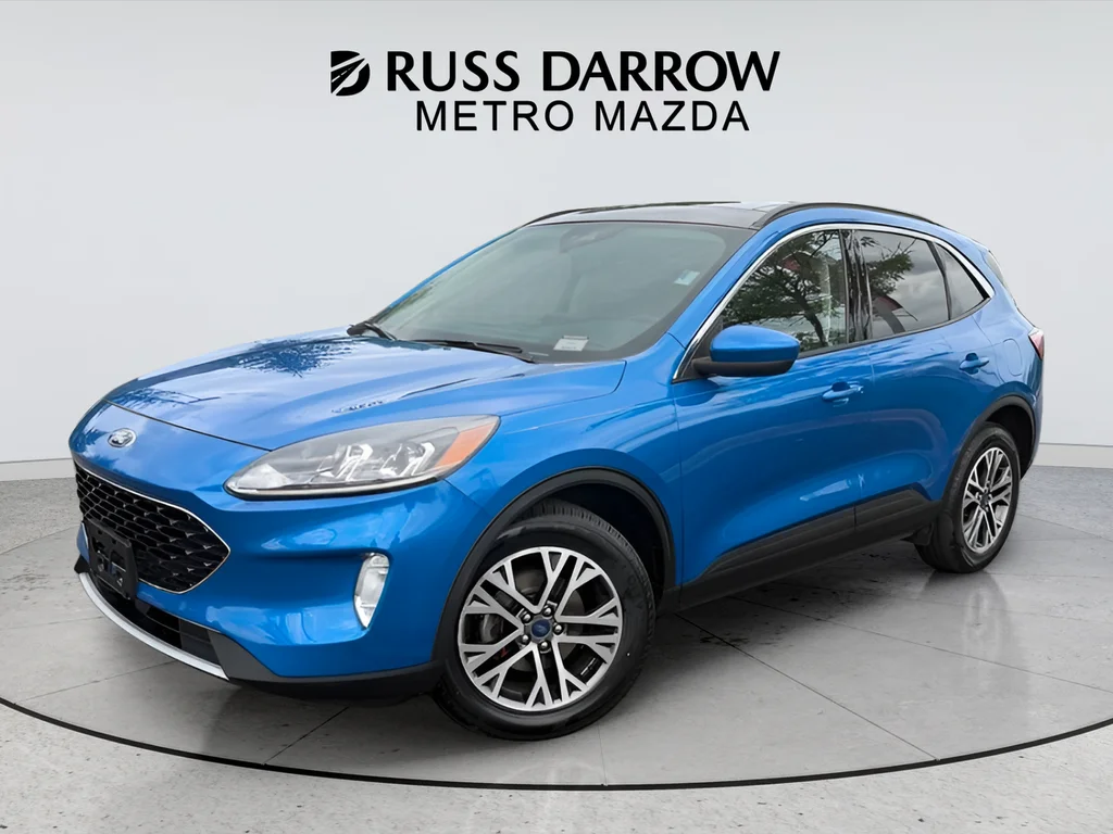 Used 2020 Blue Ford SEL image 1