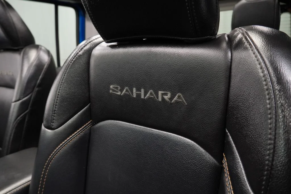 Used 2024 Blue Jeep Sahara 4xe image 24