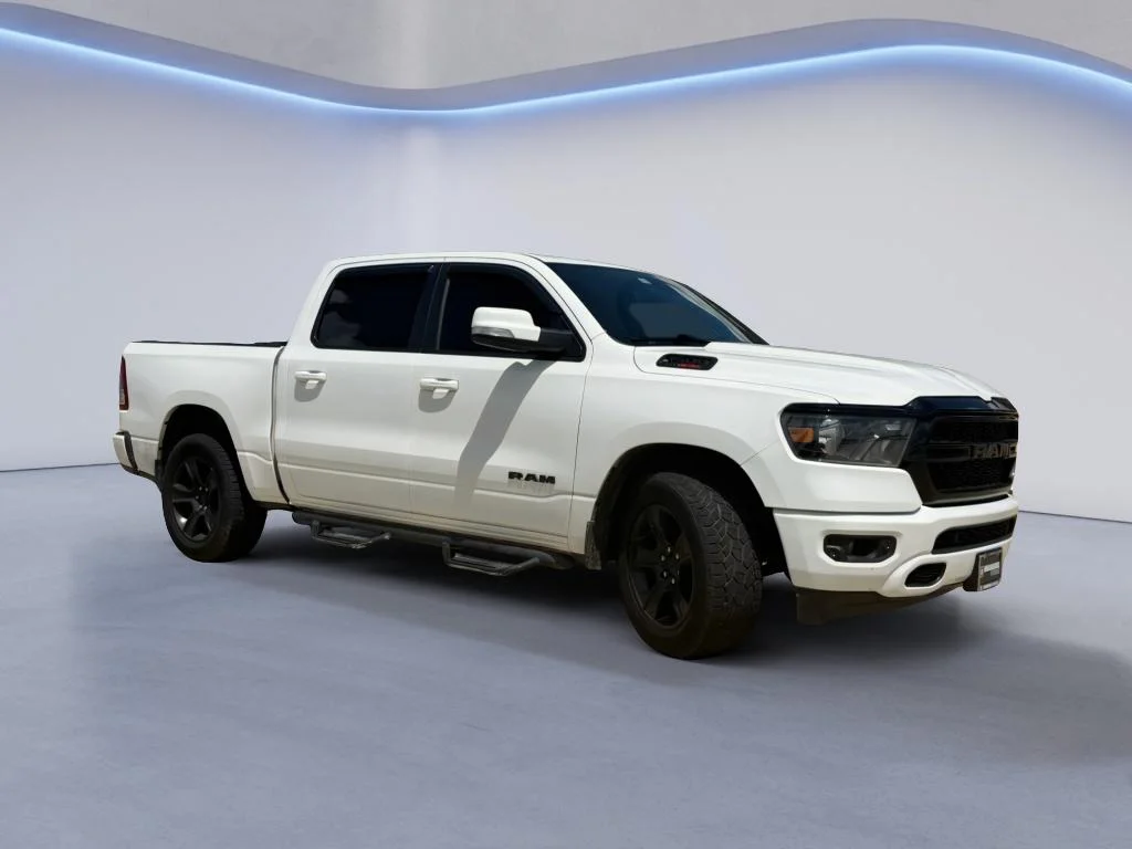 Used 2019 Ivory White Tri-Coat Pearlcoat Ram Longhorn image 8