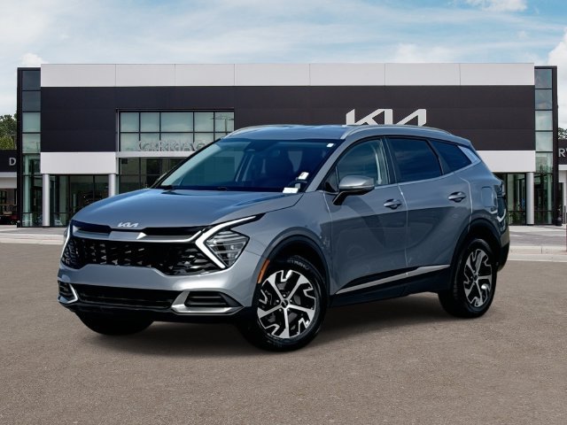 Used 2024 Silver Kia EX image 1