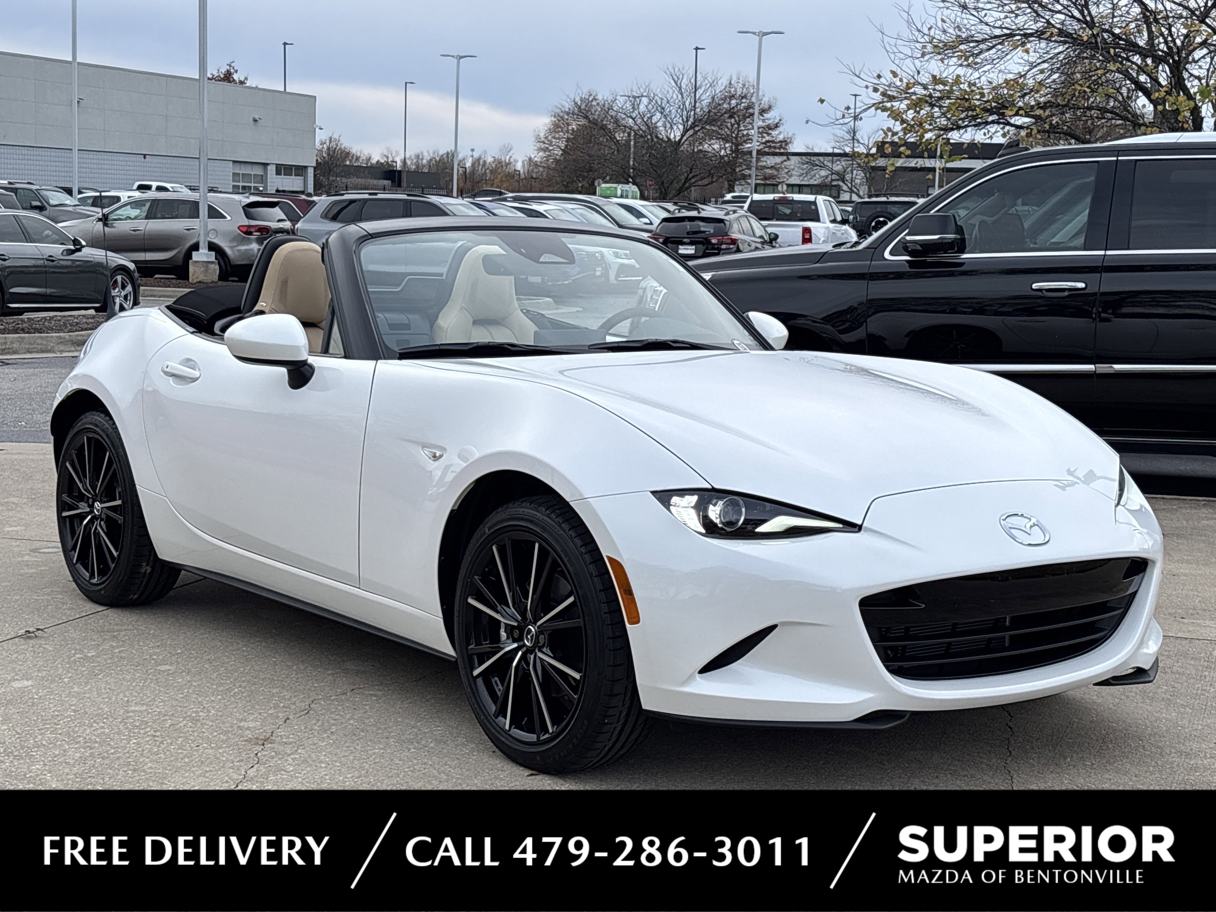 New 2025 Mazda MX-5 MIATA Grand Touring CONVERTIBLE in Bentonville