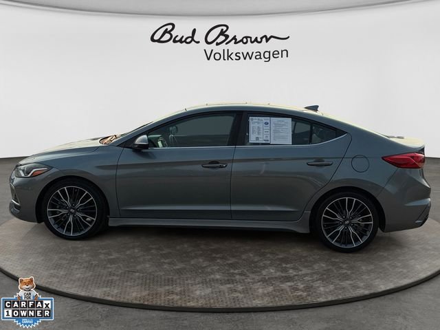 Used 2018 Hyundai Elantra Sport with VIN KMHD04LBXJU534523 for sale in Kansas City