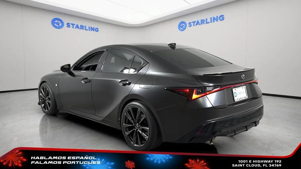 Used 2021 Silver Lexus F SPORT image 4