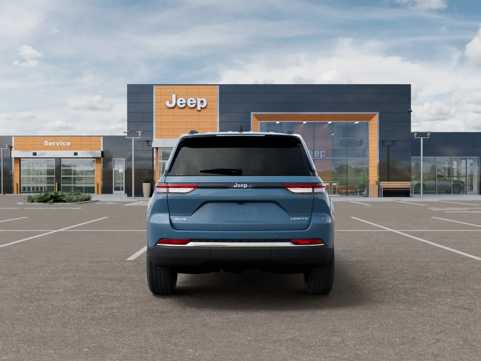 New 2027 Steel Blue Jeep Limited image 7