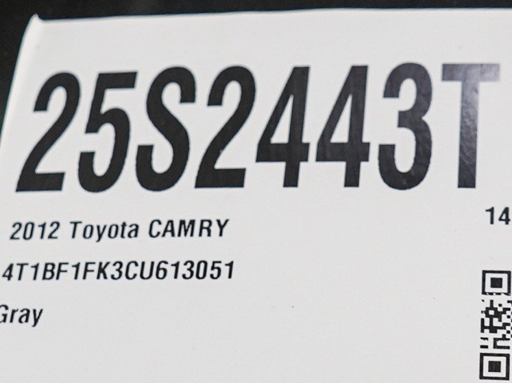 Used 2012 Magnetic Gray Metallic Toyota SE image 27