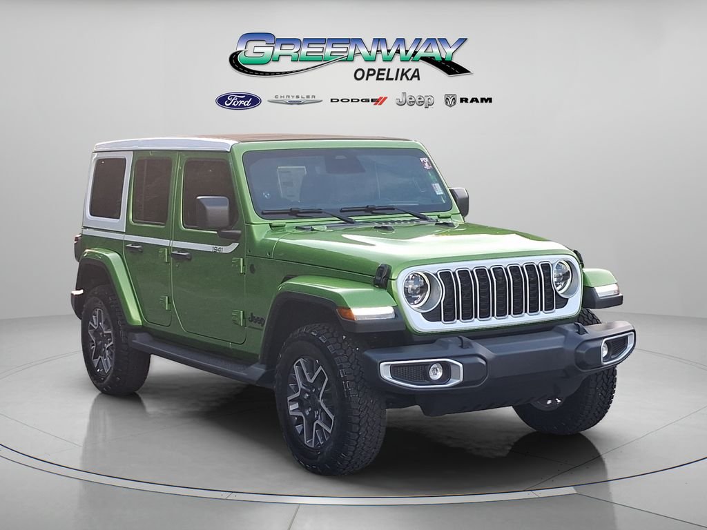 New 2026 Green Jeep Sahara image 1
