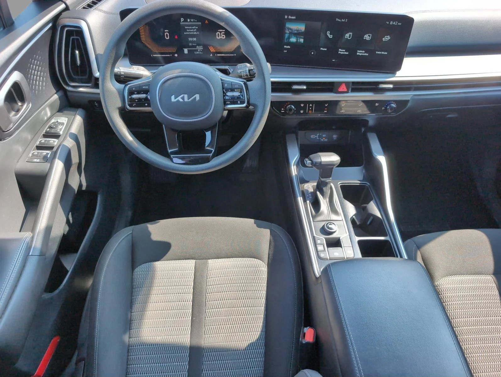 Used 2024 Ebony Black Kia LX image 33