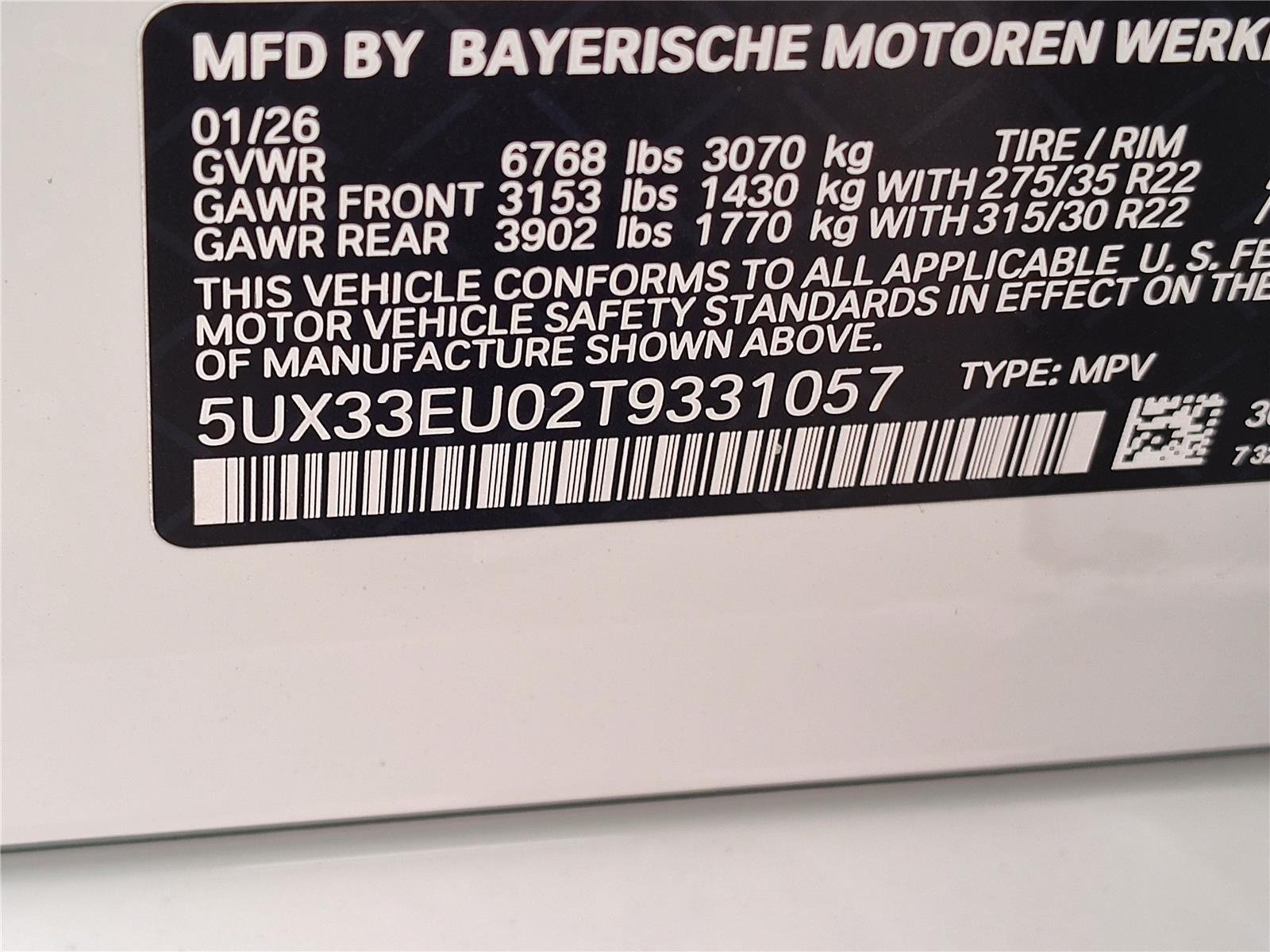 New 2026 Alpine White BMW M60i image 16