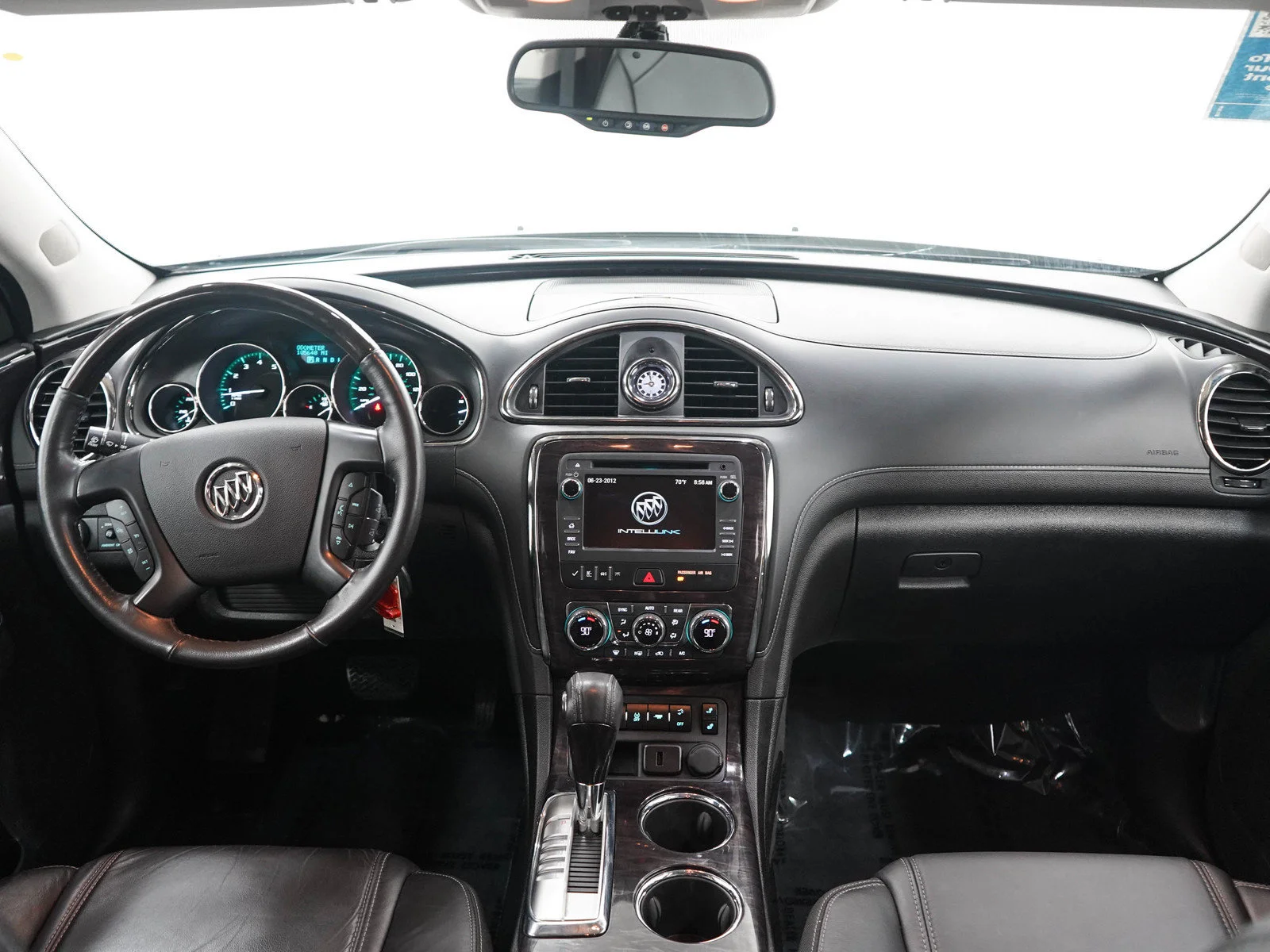 Used 2017 DARK SAPPHIRE BLUE METALLIC Buick Leather image 13