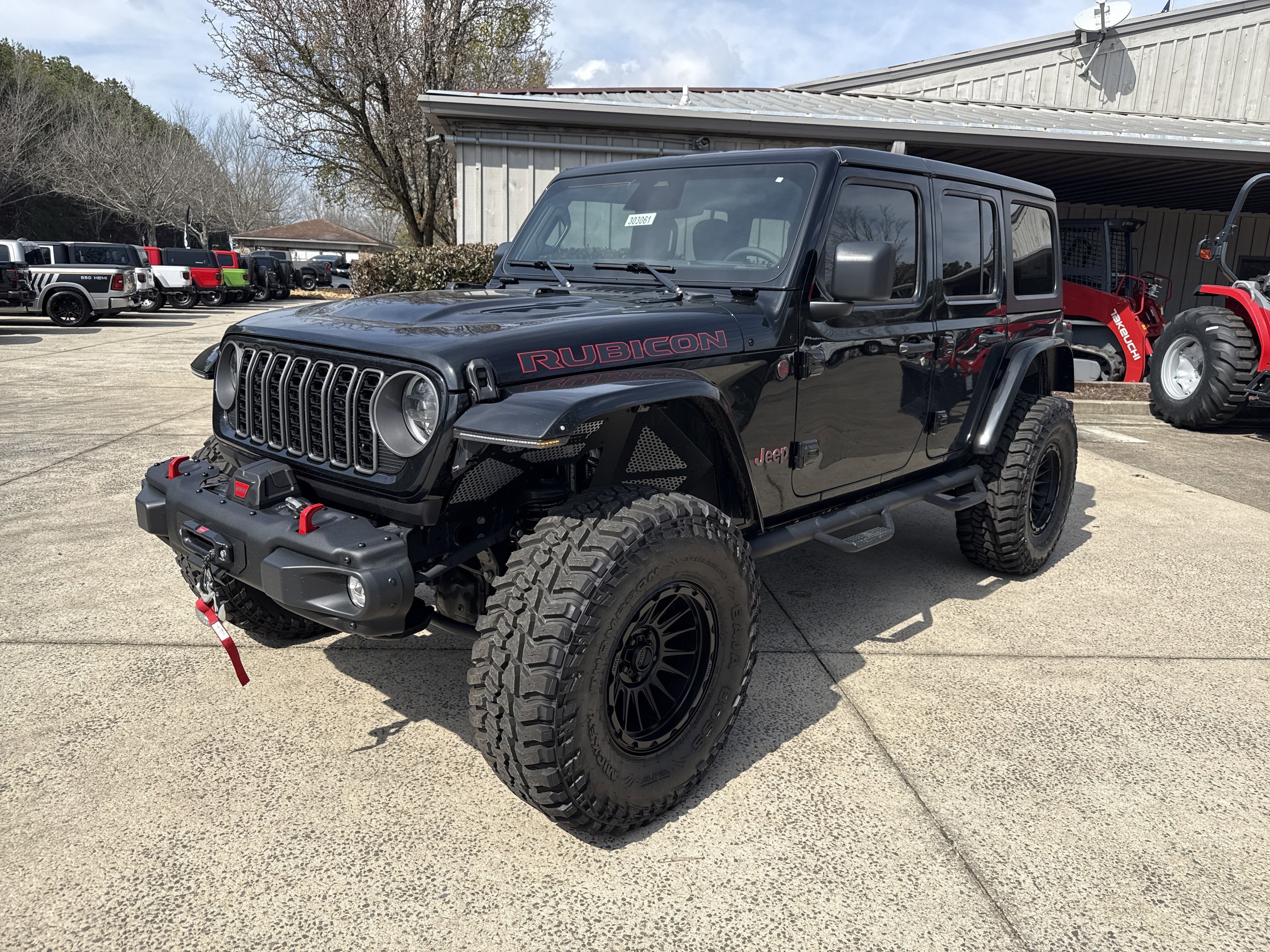 New 2025 Black Clearcoat Jeep Rubicon TG316 CUSTOM image 4