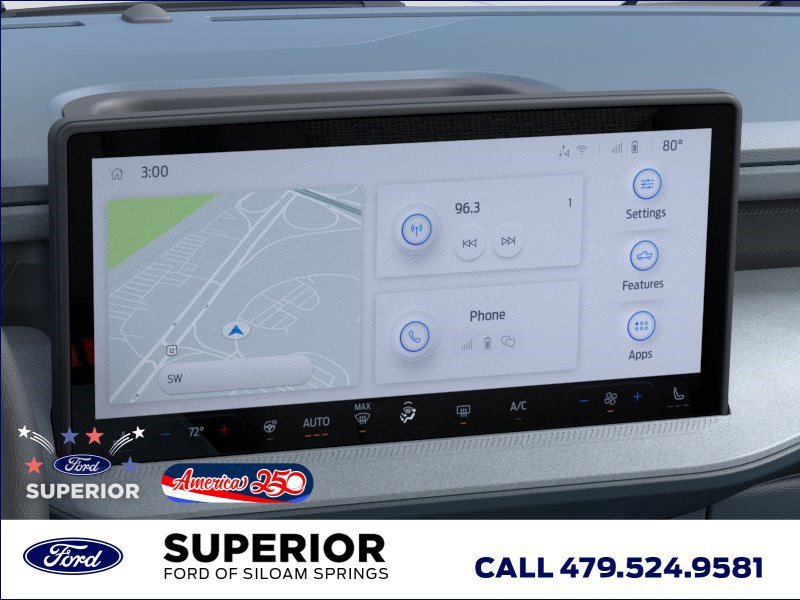 New 2026 Space White Metallic Ford XLT image 15