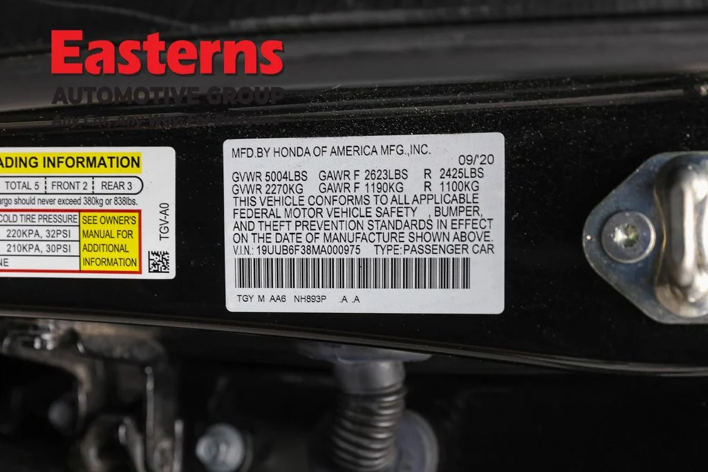 Used 2021 Black Acura Base image 35