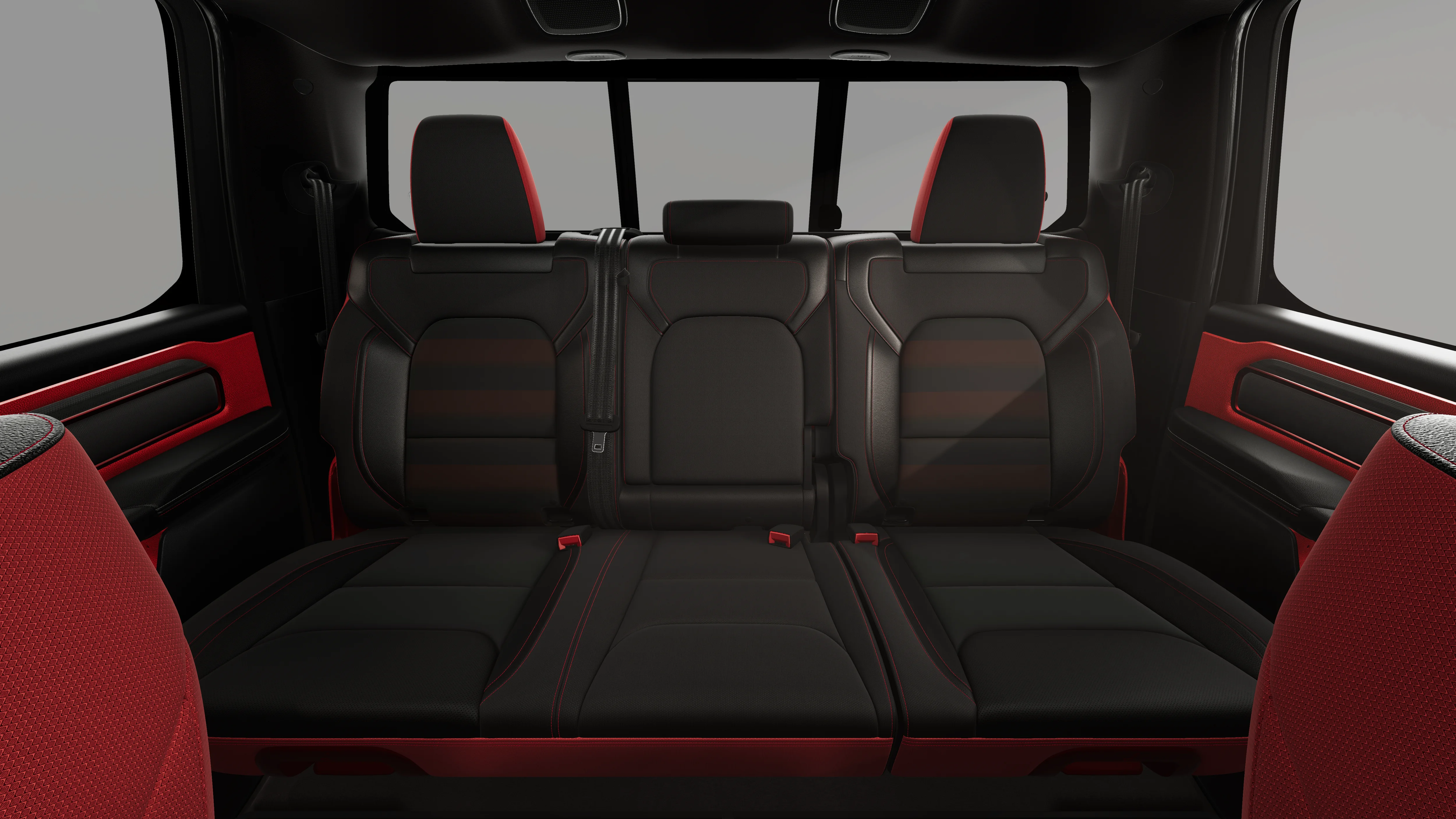 New 2026 Diamond Black Crystal Pearl-Coat Exterior Paint RAM REBEL image 15