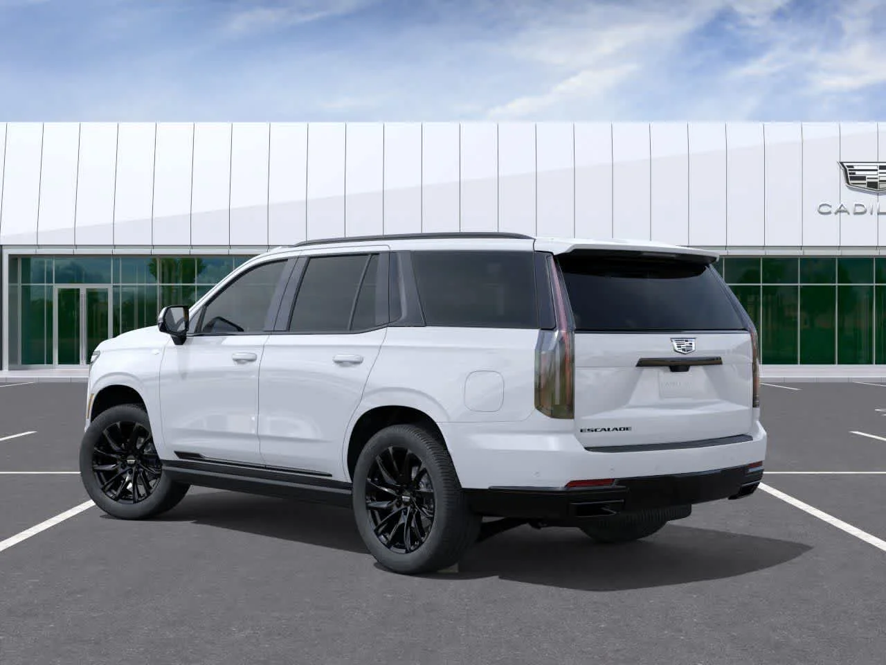 New 2027 Vibrant White Tricoat Cadillac Sport image 3