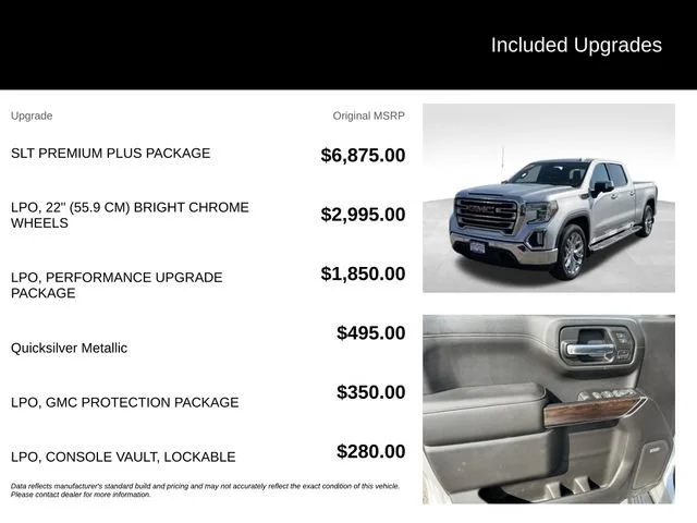 Used 2019 QUICKSILVER METALLIC GMC SLT image 5