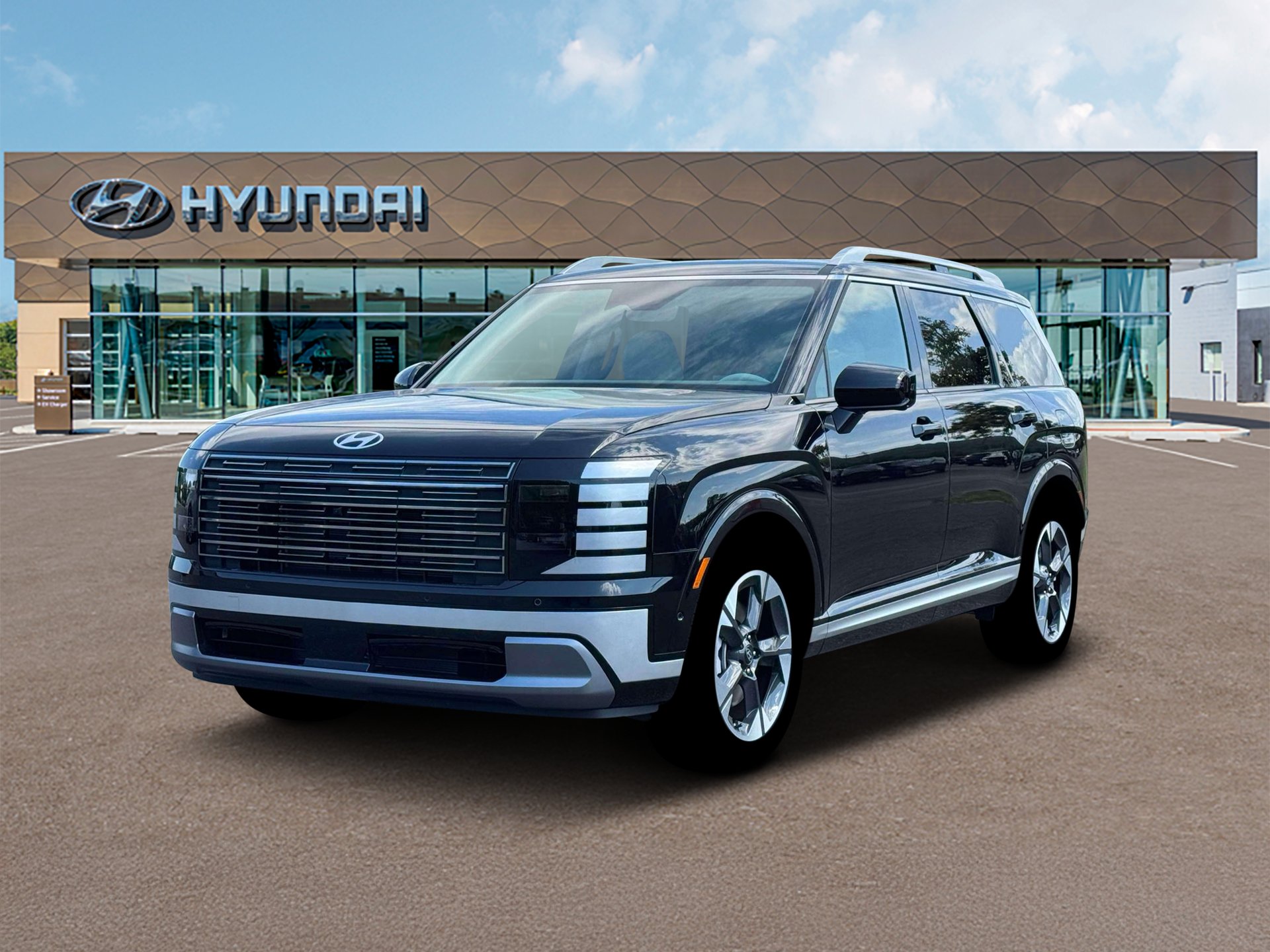 New 2026 Black Hyundai Limited AWD image 1