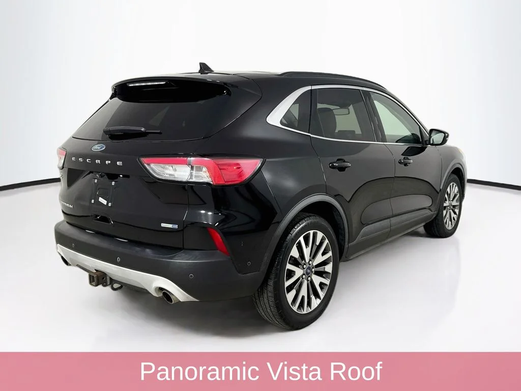 Used 2020 Black Ford Titanium image 7