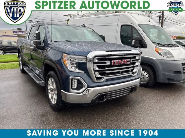 Used 2021 Blue GMC SLT image 1