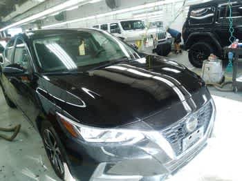 Used 2023 Black Nissan SV image 2