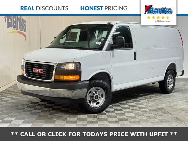 2026 GMC Savana Cargo Work Van
