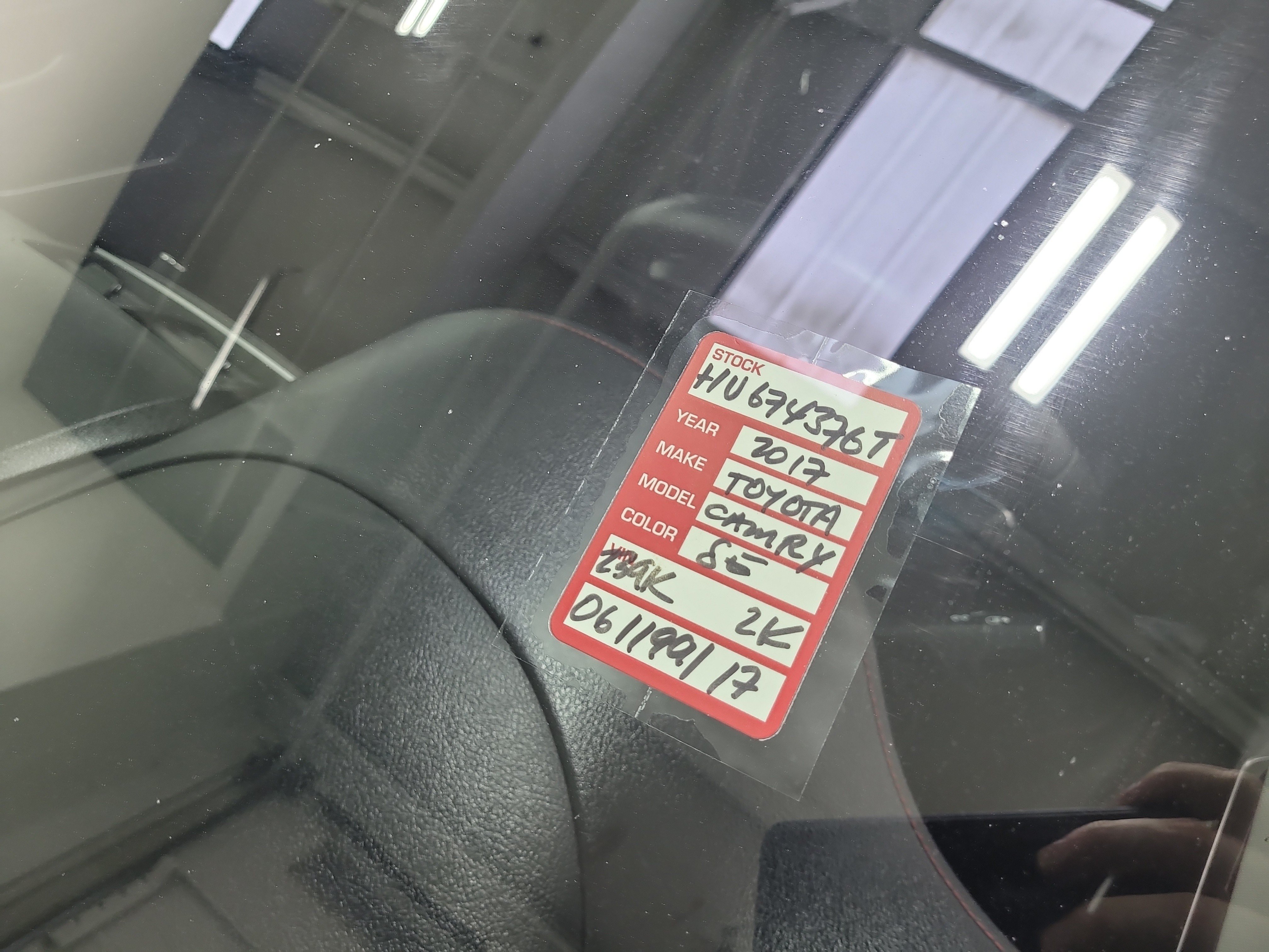 Used 2017 Cosmic Gray Mica Toyota SE image 29